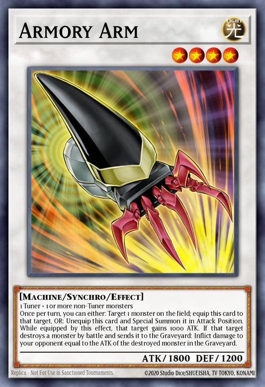 Armory Arm - RA03-EN213 - Quarter Century Secret Rare - NM