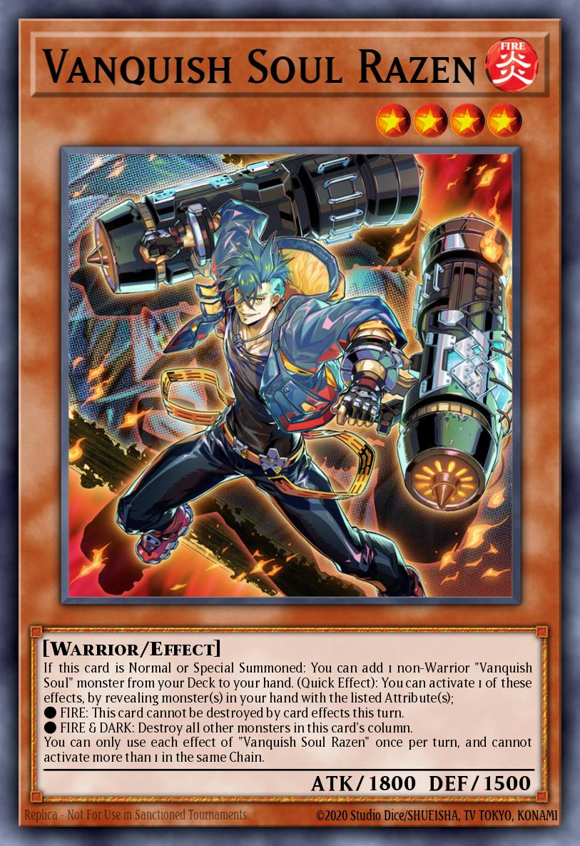 Vanquish Soul Razen - RA05-EN134 - Ultra Rare - NM