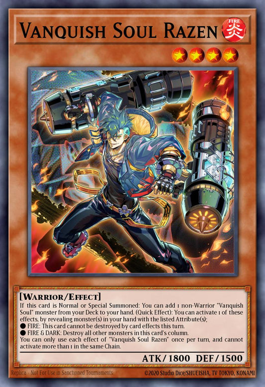 Vanquish Soul Razen - WISU-EN016 - Ultra Rare - NM