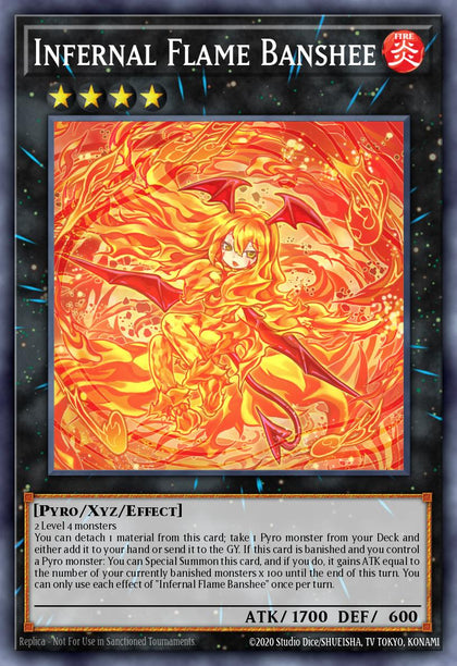 Infernal Flame Banshee - AGOV-EN043 - Ultra Rare - NM