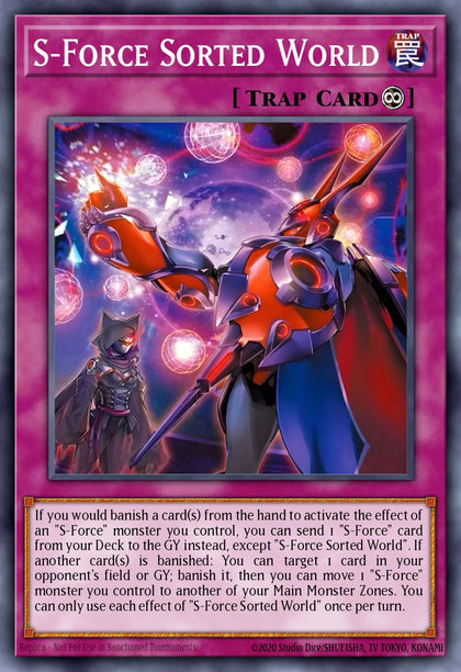 S-Force Sorted World - CORI EN074 - Common - NM