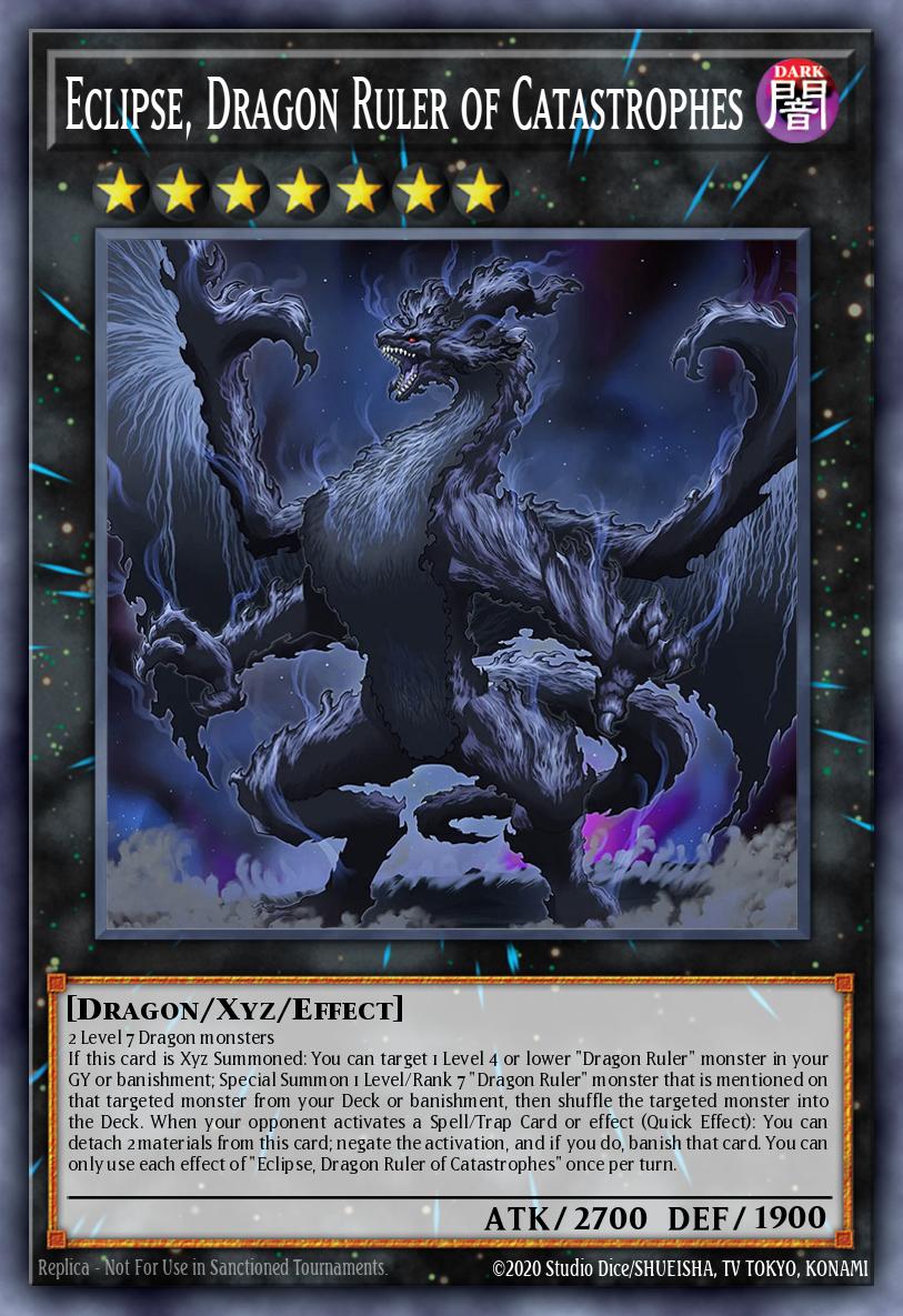 Eclipse, Dragon Ruler of Catastrophes - ALIN-EN048 - Quarter Century Secret Rare - NM