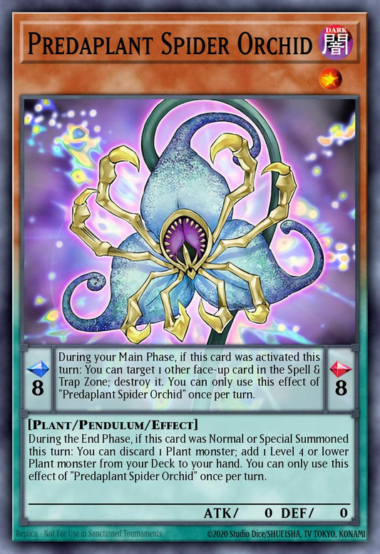Predaplant Spider Orchid - DUPO-EN035 - Ultra Rare - NM