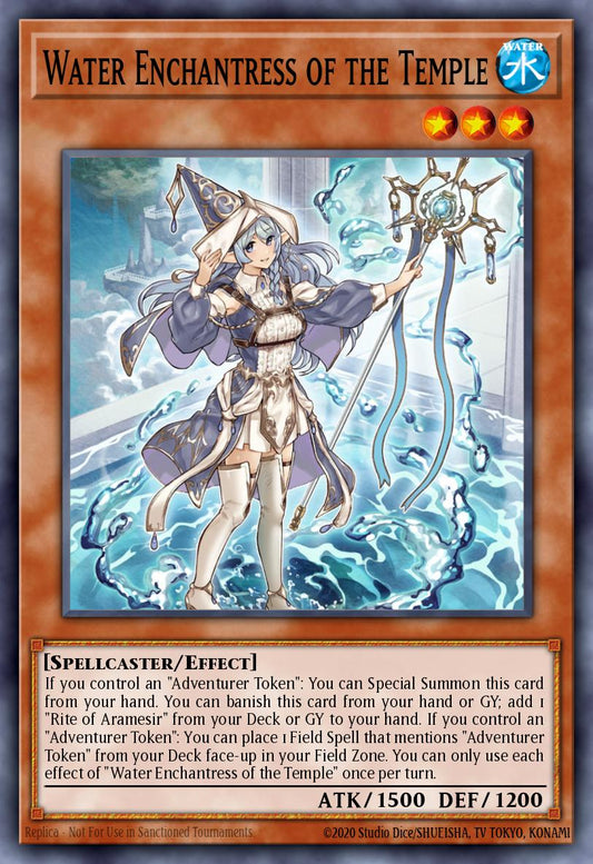 Water Enchantress of the Temple - OP19-EN002 - Ultimate Rare - NM