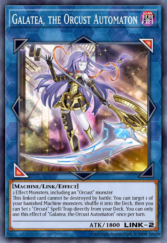 Galatea, the Orcust Automaton - RA03-EN044 - Collectors Rare - NM