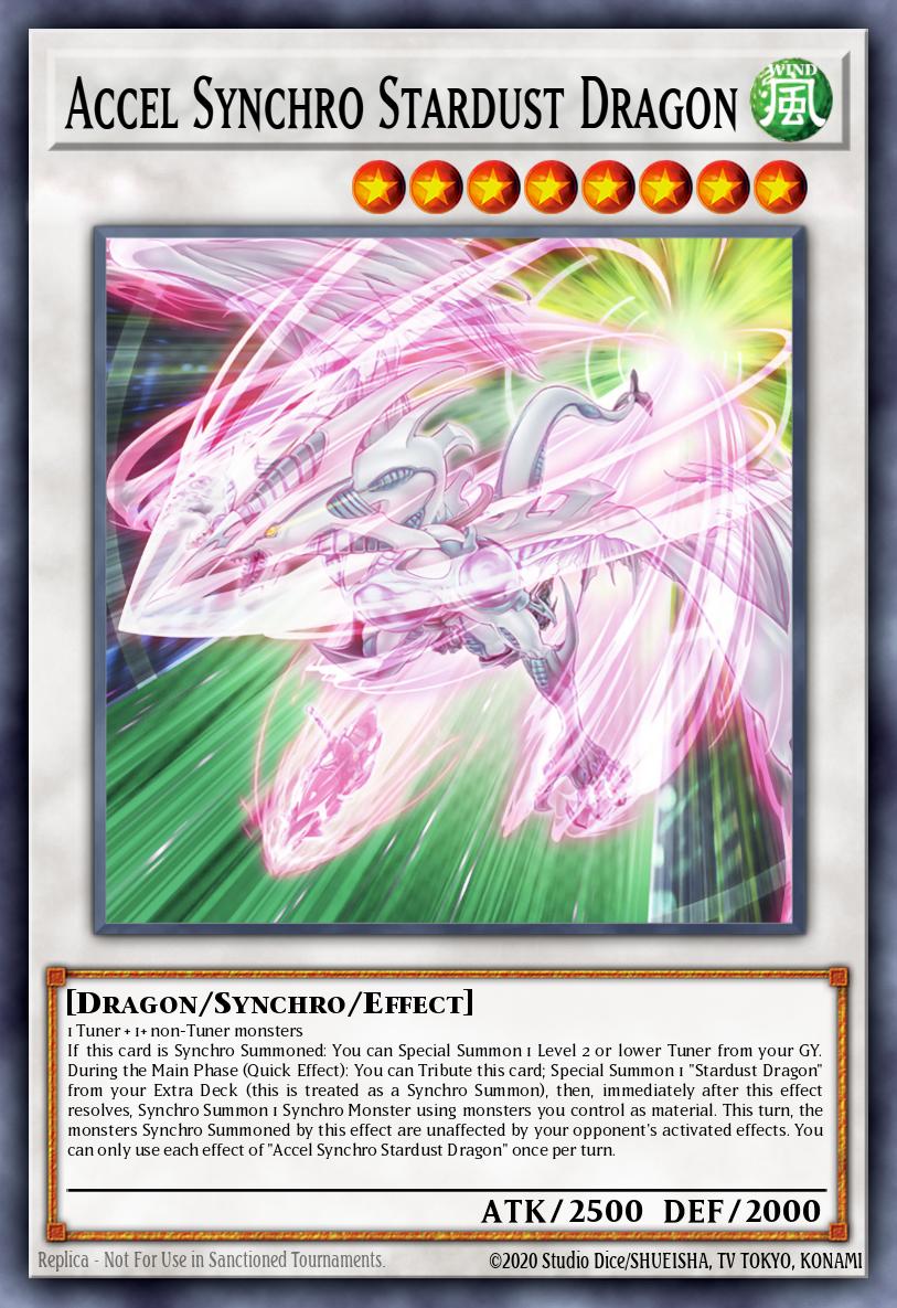 Accel Synchro Stardust Dragon - MAZE-EN019 - Collectors Rare - NM