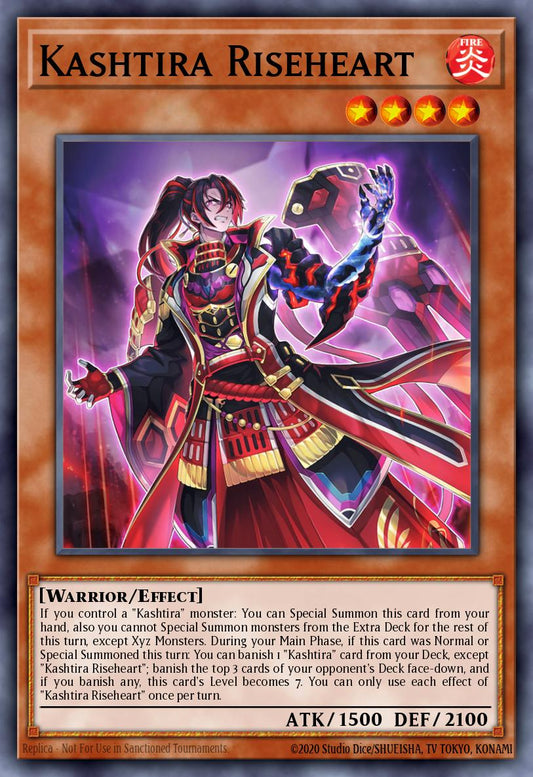 Kashtira Riseheart - PHHY-EN006 - Ultra Rare - NM