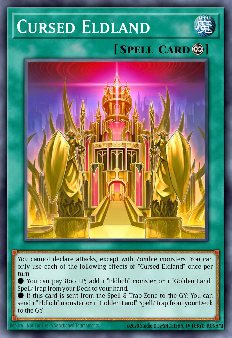 Cursed Eldland - MGED-EN048 - Premium Gold Rare - NM