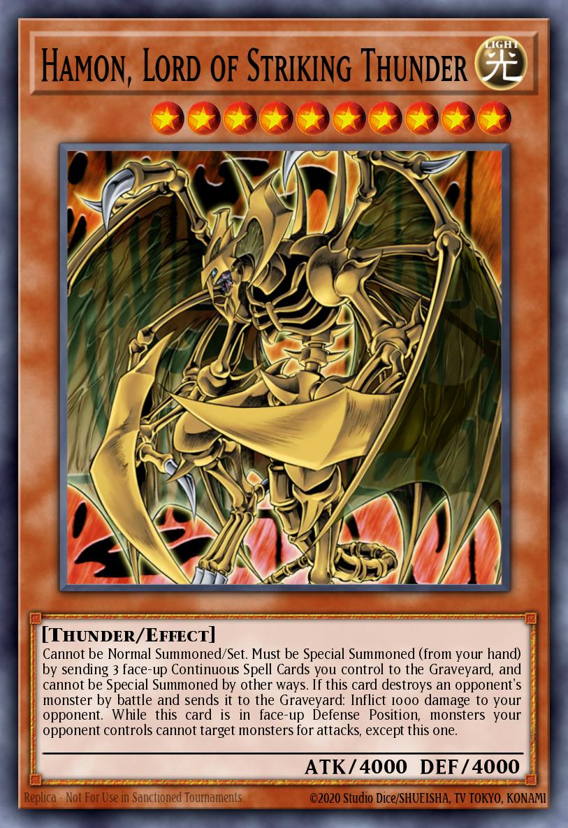 Hamon, Lord of Striking Thunder - DUSA-EN097 - Ultra Rare - NM