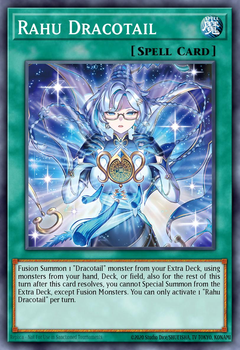 Rahu Dracotail - JUSH-EN009 - Collectors Rare - NM