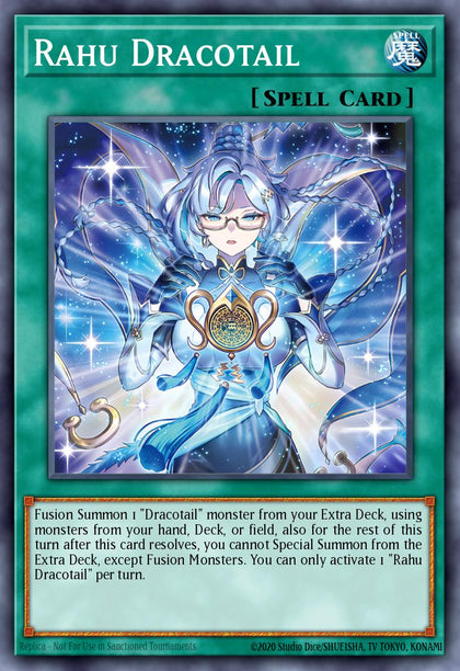 Rahu Dracotail - JUSH-EN009 - Collectors Rare - NM