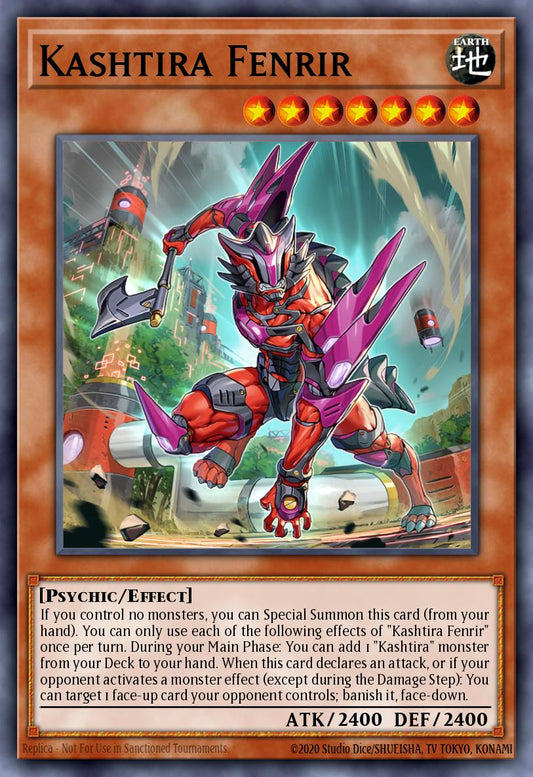 Kashtira Fenrir - RA05-EN024 - Ultra Rare - NM