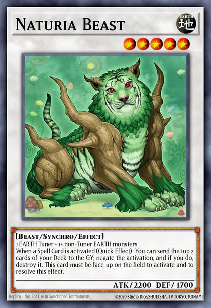 Naturia Beast - HAC1-EN120 - Ultra Parallel Rare - NM