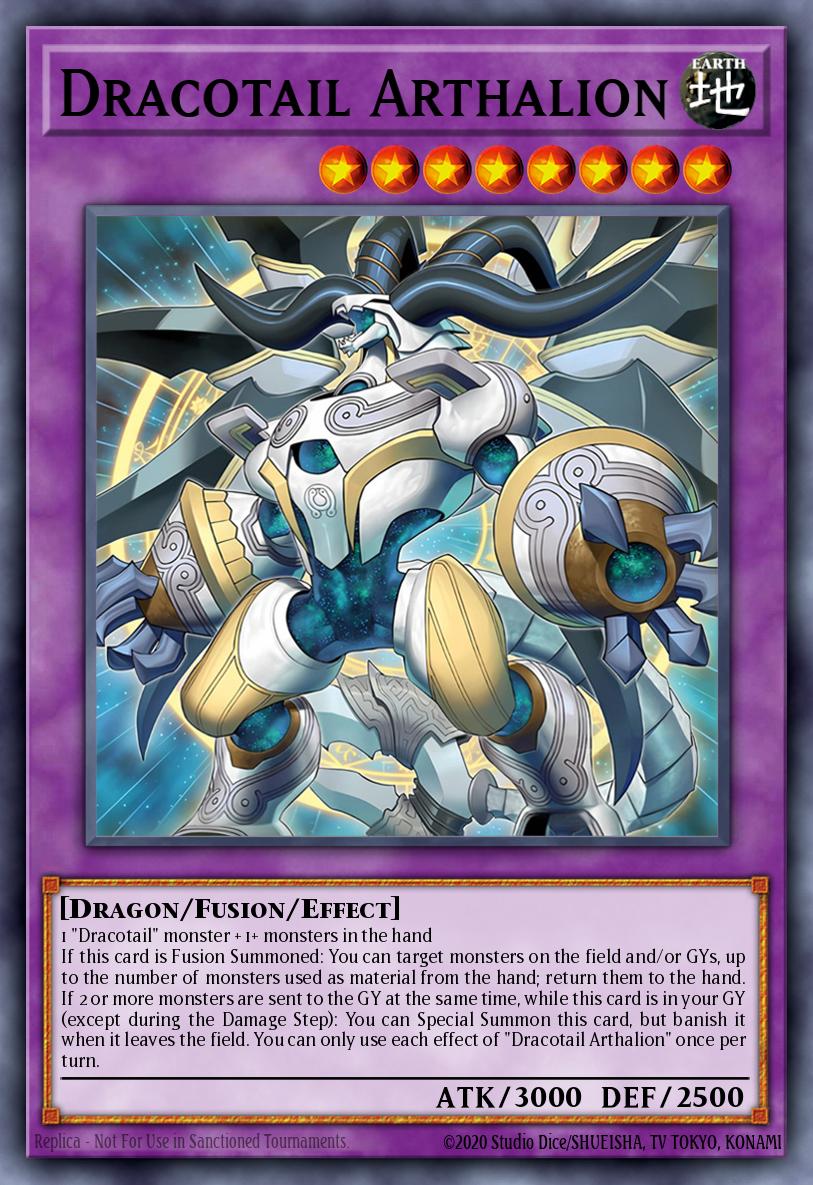 Dracotail Arthalion - JUSH-EN006 - Ultra Rare - NM