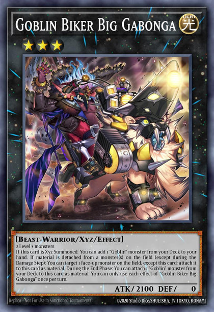 Goblin Biker Big Gabonga - MP25-EN002 - Starlight Rare - NM