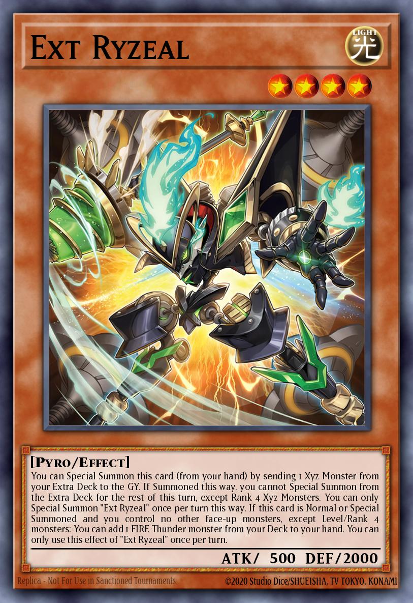 Ext Ryzeal - CRBR-EN004 - Quarter Century Secret Rare - MT