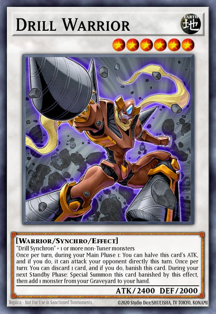 Drill Warrior - DREV-EN001 - Super Rare - NM