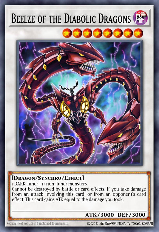 Beelze of the Diabolic Dragons - MP25-EN023 - Starlight Rare - NM