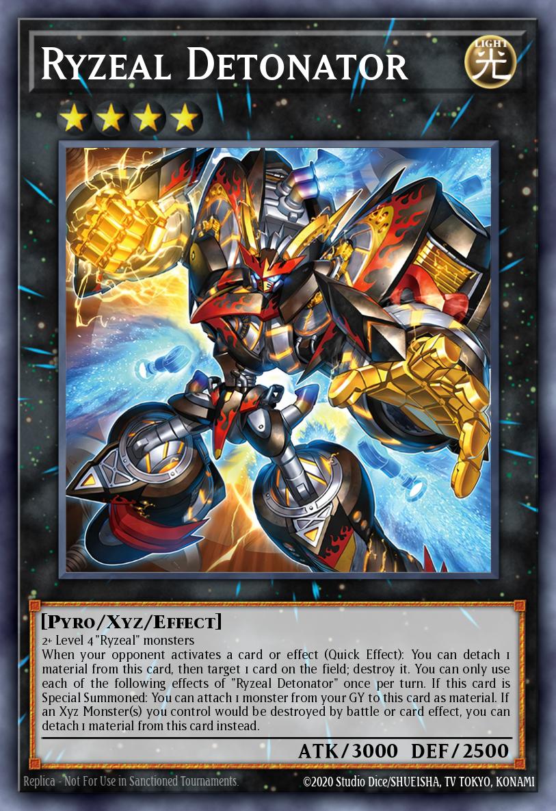 Ryzeal Detonator - CRBR-EN007 - Quarter Century Secret Rare - NM