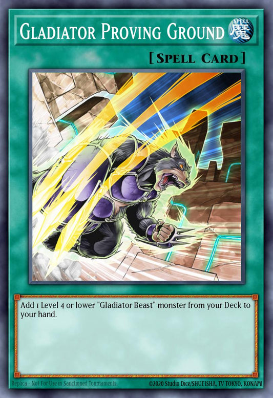 Gladiator Proving Ground - RYMP-EN110 - Ultra Rare - NM