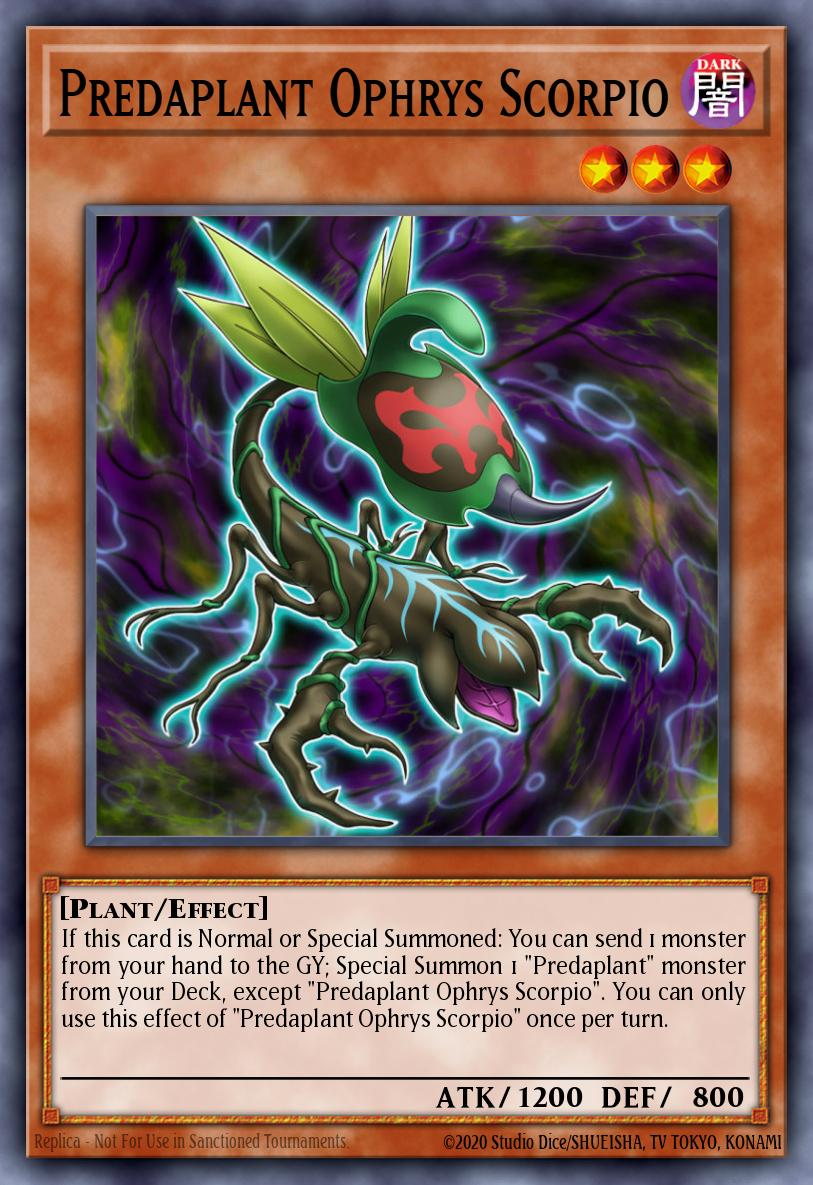 Predaplant Ophrys Scorpio - MP24-EN041 - Quarter Century Secret Rare - NM