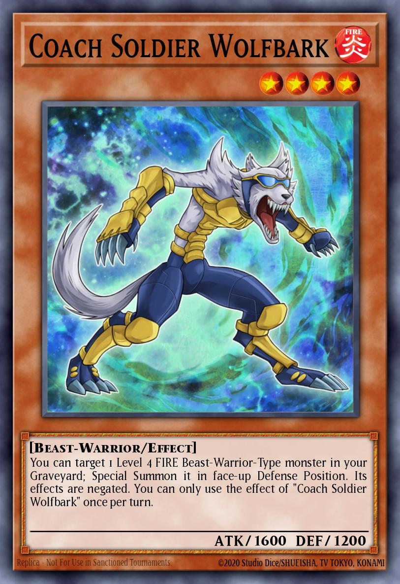 Coach Soldier Wolfbark - JOTL-EN093 - Secret Rare - NM