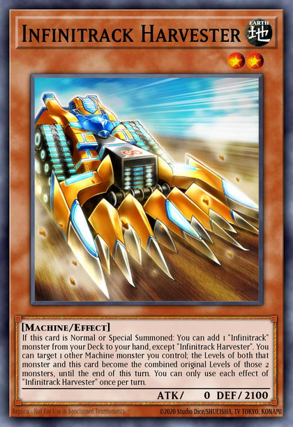 Infinitrack Harvester - RA05-EN014 - Ultra Rare - NM