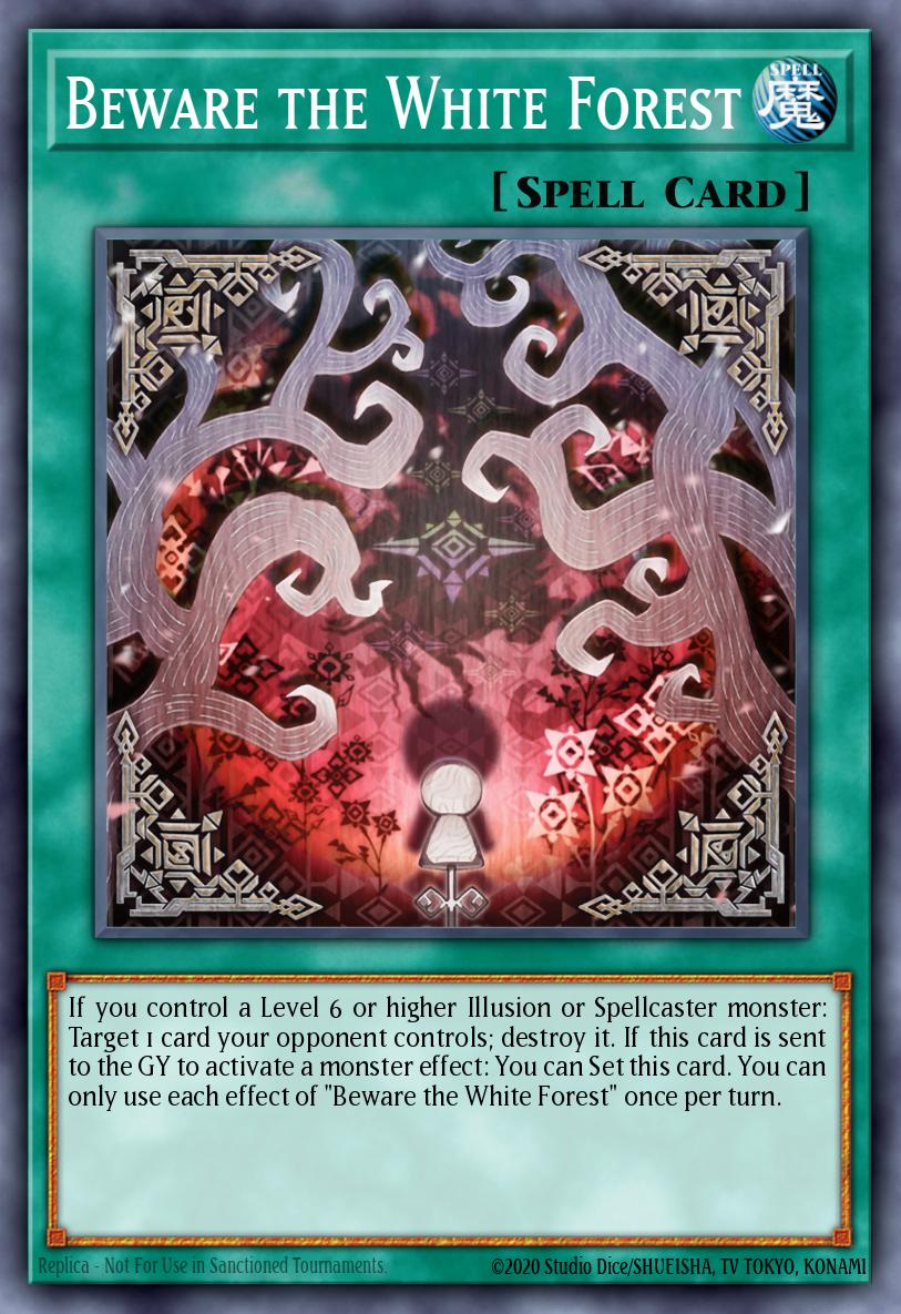 Beware the White Forest - MP25-EN227 - Ultra Rare - NM