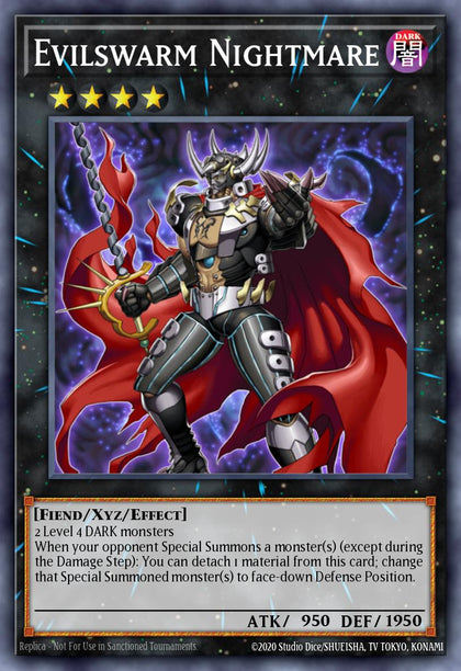 Evilswarm Nightmare - HA07-EN023 - Super Rare - NM