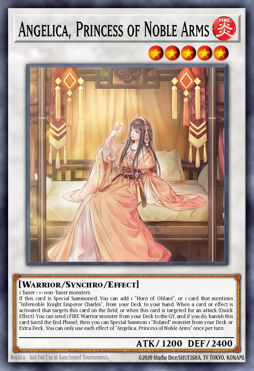 Angelica, Princess of Noble Arms - DUNE-EN040 - Quarter Century Secret Rare - NM