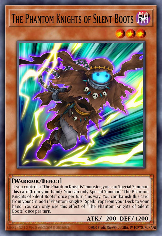 The Phantom Knights of Silent Boots - MP24-EN039 - Quarter Century Secret Rare - NM