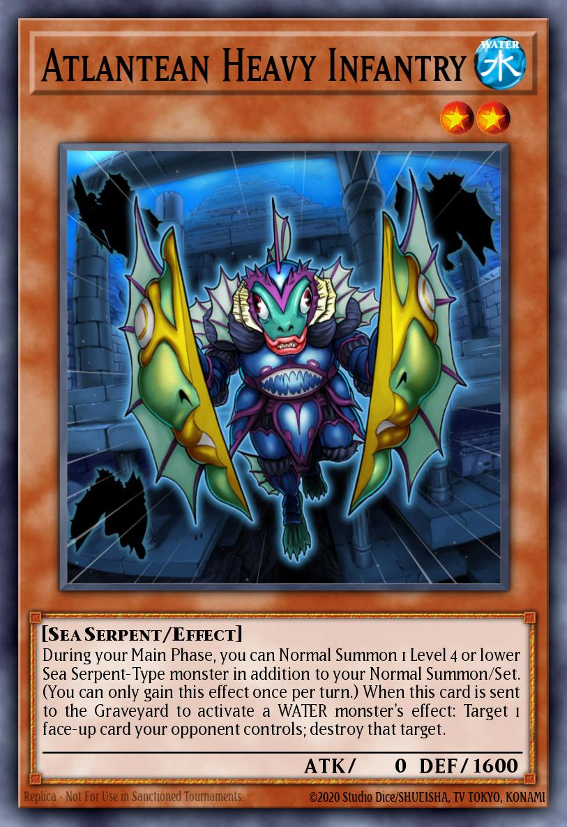 Atlantean Heavy Infantry - RA04-EN010 - Collectors Rare - NM