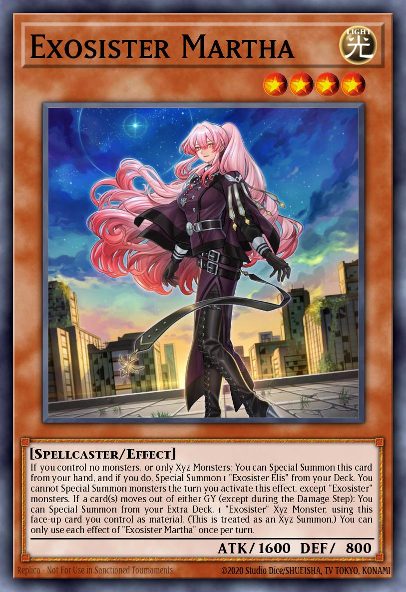 Exosister Martha - POTE-EN025 - Starlight Rare - NM