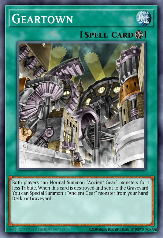 Geartown - RA03-EN203 - Quarter Century Secret Rare - NM
