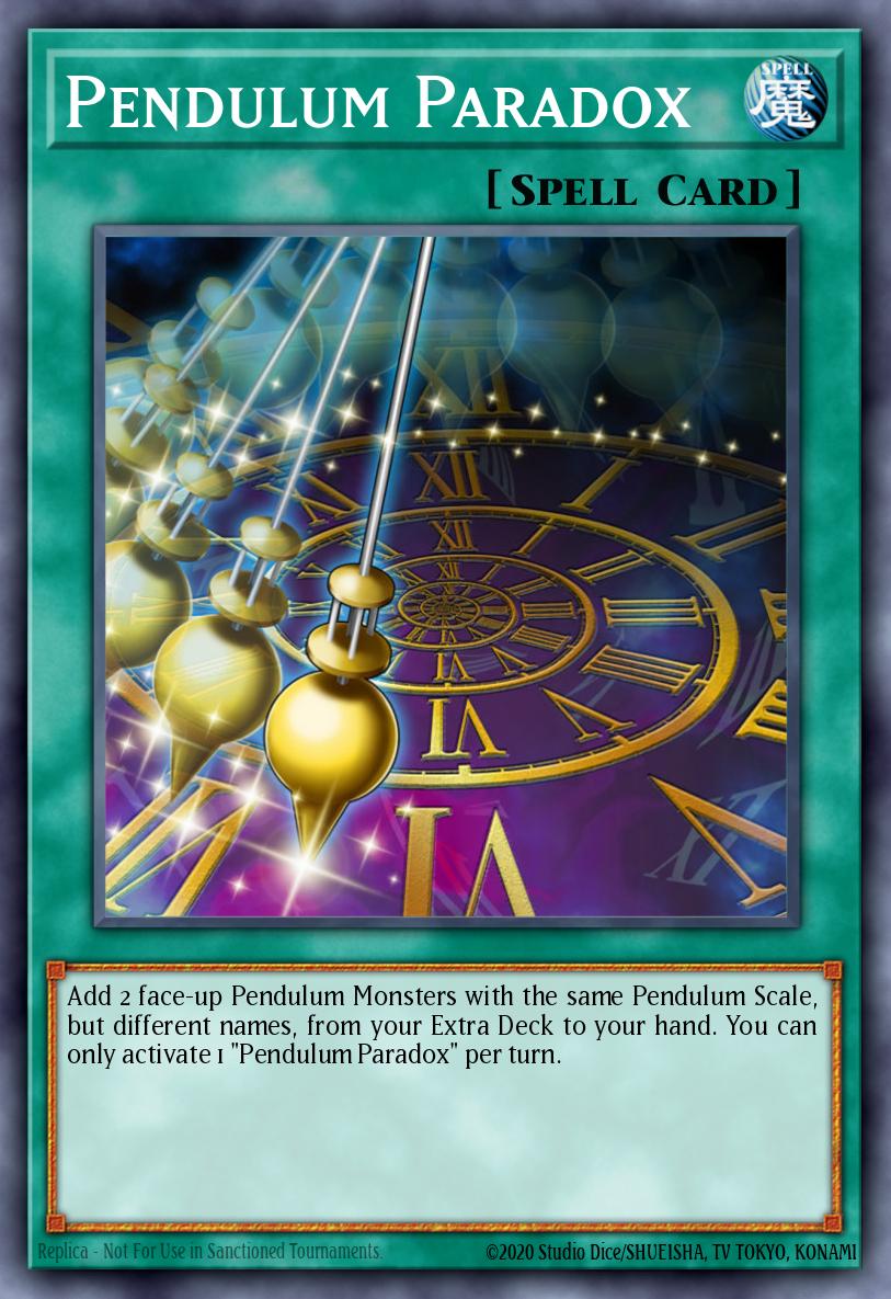 Pendulum Paradox - EXFO-EN061 - Secret Rare - NM