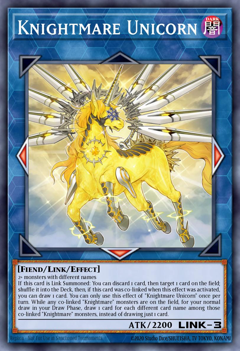Knightmare Unicorn - RA01-EN043 - Collectors Rare - NM