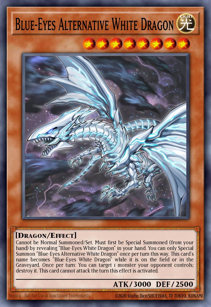Blue-Eyes Alternative White Dragon - RA02-EN010 - Collectors Rare - NM