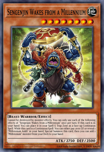 Sengenjin Wakes from a Millennium - INFO-EN001 - Ultra Rare - NM