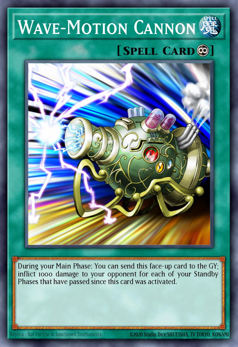 Wave-Motion Cannon - RA03-EN127 - Platinum Secret Rare - NM
