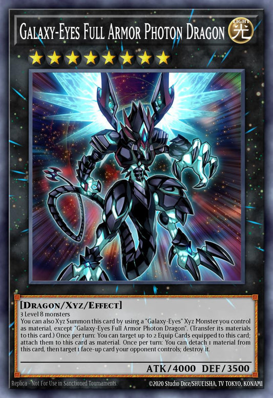 Galaxy-Eyes Full Armor Photon Dragon - RA01-EN037 - Collectors Rare - NM