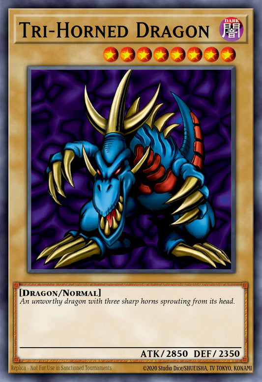 Tri-Horned Dragon - RA05-EN001 - Starlight Rare - NM