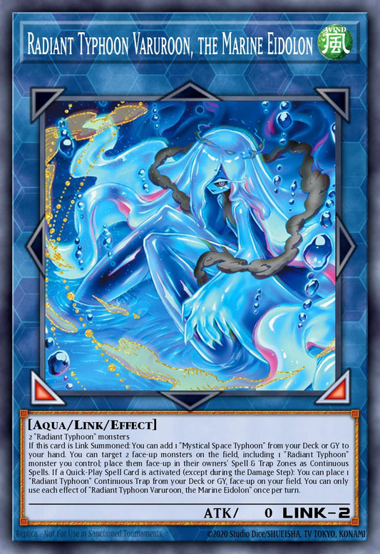 Radiant Typhoon Varuroon, the Marine Eidolon - BPRO-EN049 - Ultra Rare - NM