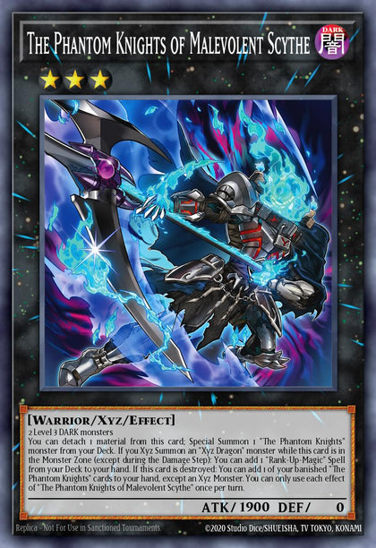 The Phantom Knights of Malevolent Scythe - CORI EN037 - Super Rare - NM