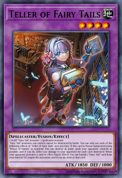 Teller of Fairy Tails - BLZD-EN034 - Secret Rare - NM