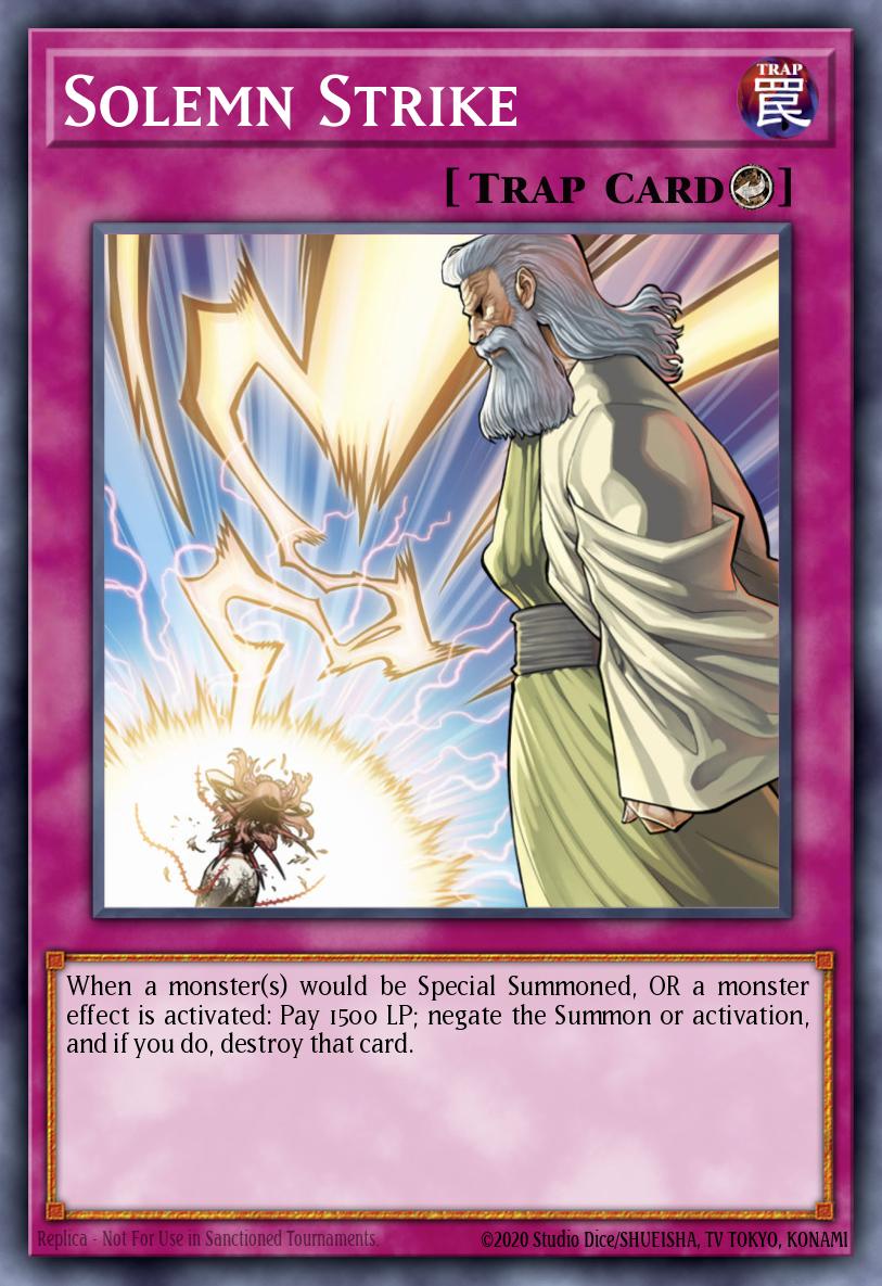 Solemn Strike - OP04-EN003 - Ultimate Rare - NM