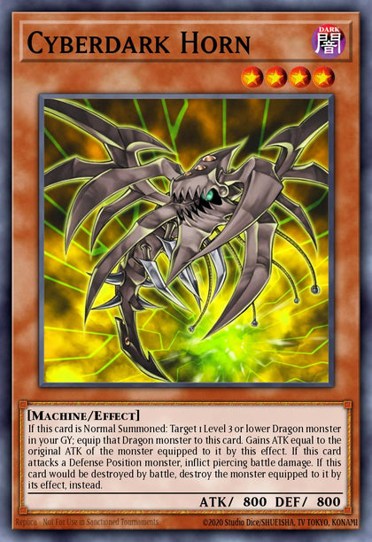 Cyberdark Horn - CDIP-EN001 - Super Rare - NM