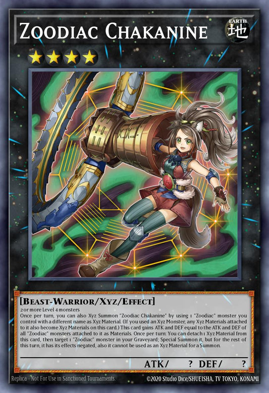 Zoodiac Chakanine - MACR-EN048 - Ultra Rare - NM