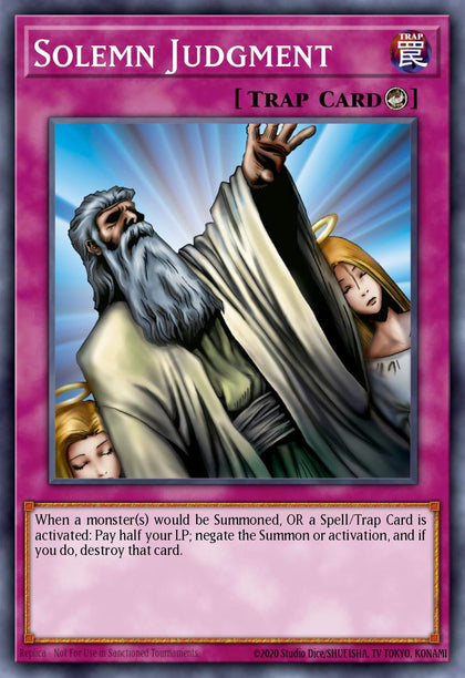 Solemn Judgment - OP12-EN003 - Ultimate Rare - NM