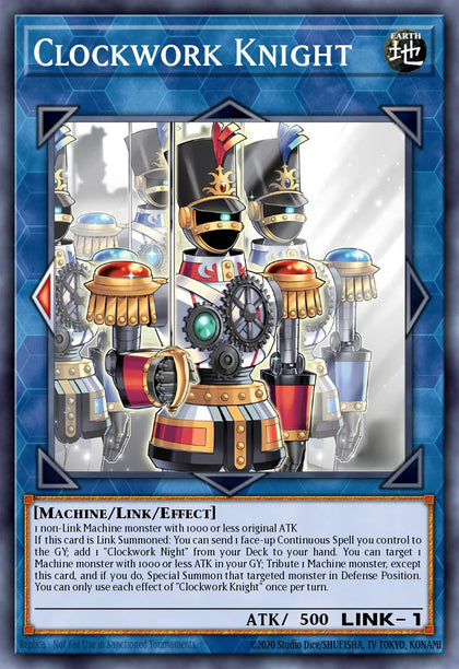 Clockwork Knight - RA05-EN058 - Starlight Rare - NM