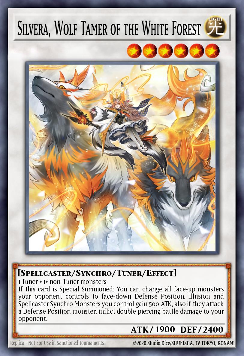 Silvera, Wolf Tamer of the White Forest - INFO-EN038 - Quarter Century Secret Rare - NM